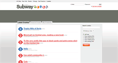 Desktop Screenshot of london.subwaycrush.com