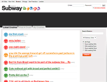 Tablet Screenshot of boston.subwaycrush.com